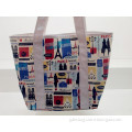 China Wholesale Canvas Plus Pvc Printing Eiffel Tower Shopping Bag or Promotional Bags / Handbags